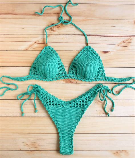 crochet g string bikini|Free Crochet String Bikini Bottom Pattern And Video Tutorial.